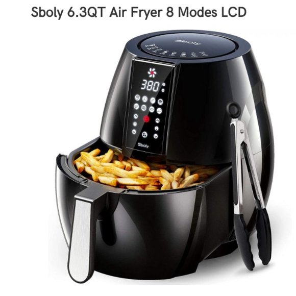 NEW....Sboly 6.3 QT Air Fryer - Picture 2 of 3